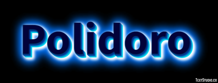 Polidoro Efecto de Texto