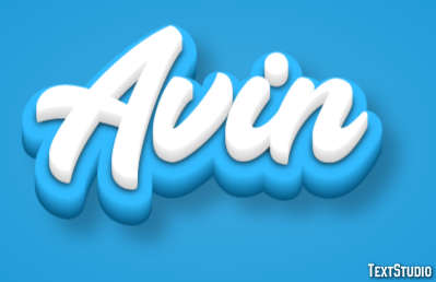 Avin Text Effect