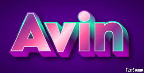 Avin Efekt tekstowy