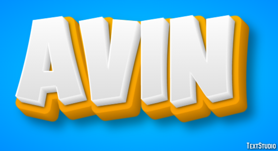 Avin Text Effect
