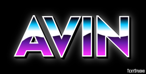 Avin Text Effect