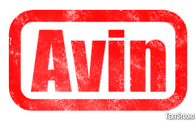 Avin Text Effect