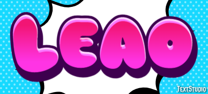 Leão Texteffekt