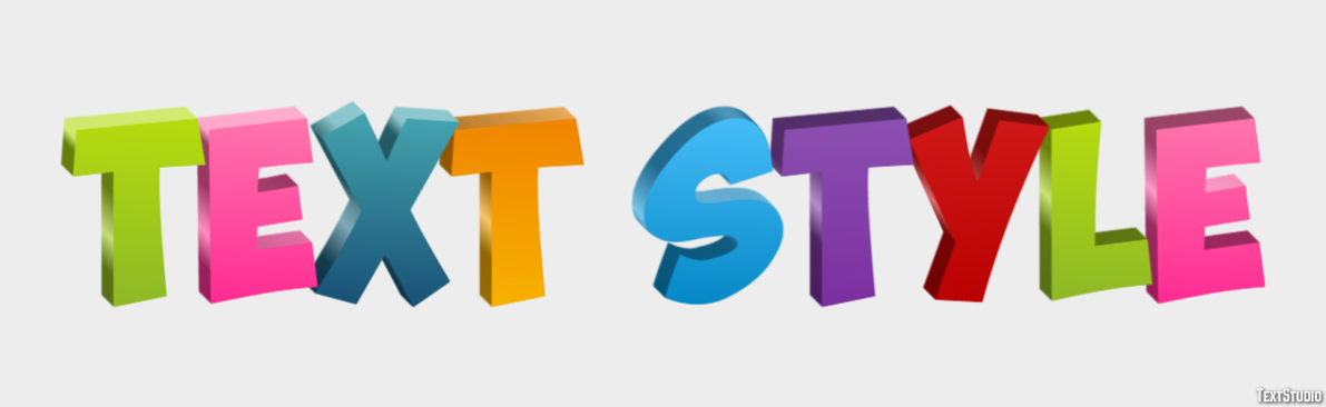 Text Style Effetto testo