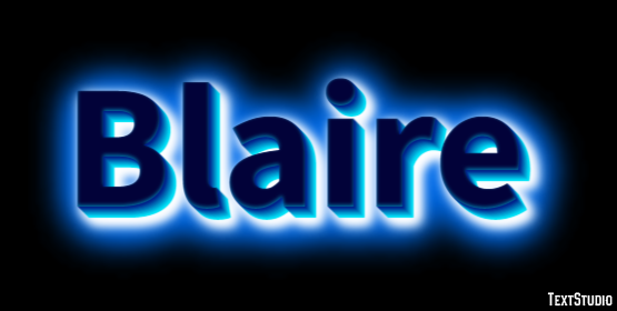 Blaire Efekt tekstowy