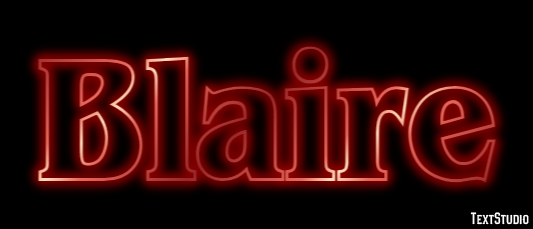 Blaire Efekt tekstowy