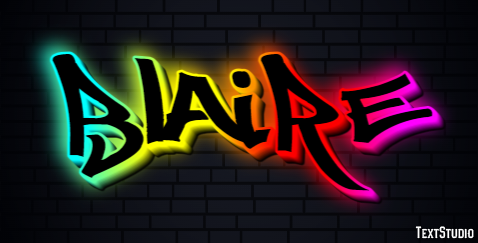 Blaire Efekt tekstowy