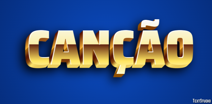 Canção Efeito de texto
