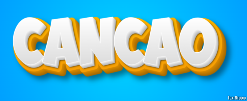 Canção Texteffekt