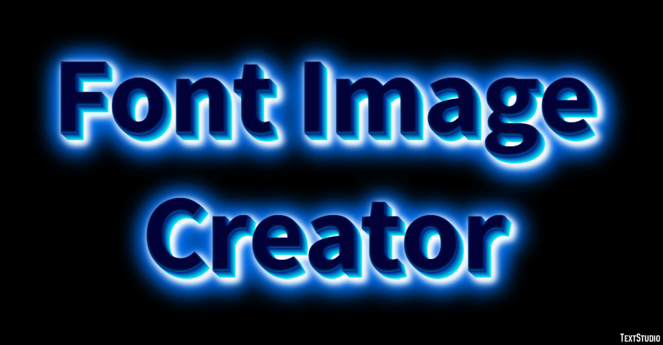 Font Image Creator Text Effect