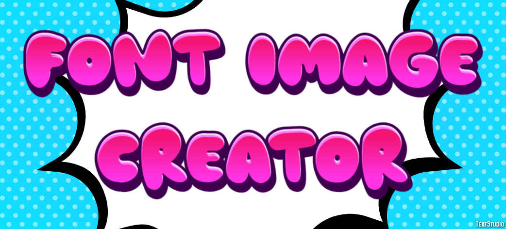 Font Image Creator Effetto testo
