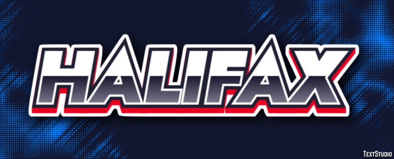 Halifax Tekst Effect
