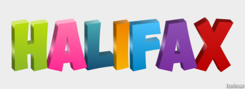 Halifax Effetto testo
