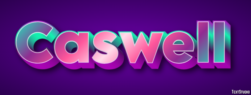 Caswell Texteffekt