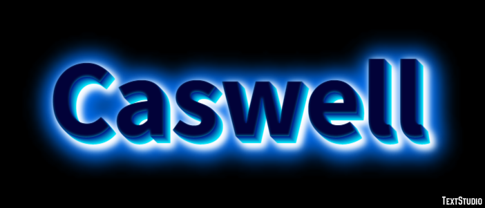 Caswell Text effect