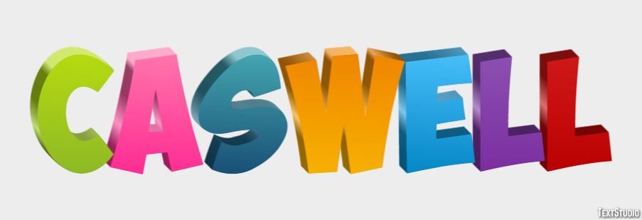 Caswell Texteffekt