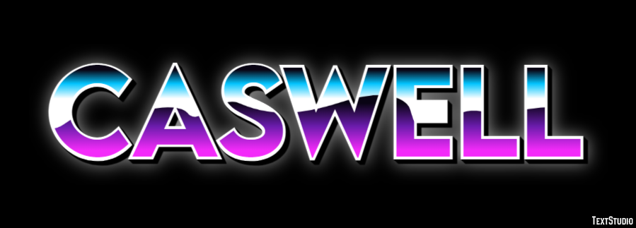 Caswell Эффект текста