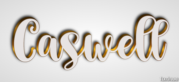 Caswell Effetto testo
