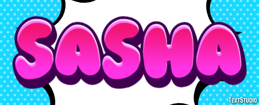 Sasha Efecto de Texto