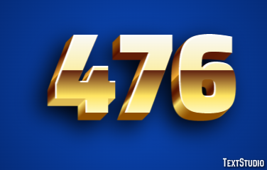 476 Text Effect