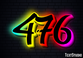 476 Text Effect