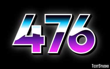 476 Text Effect