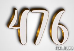 476 Text effect