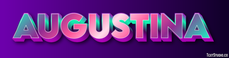 Augustina Text Effect