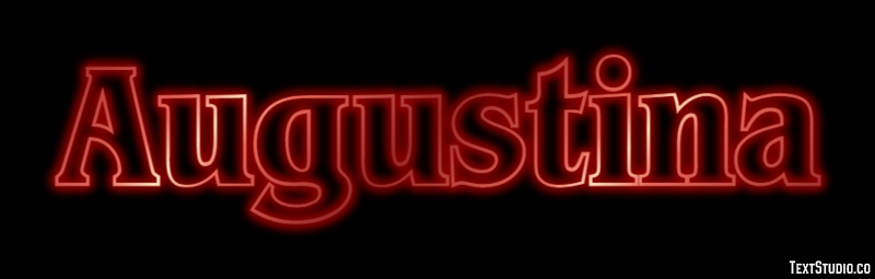 Augustina Text Effect