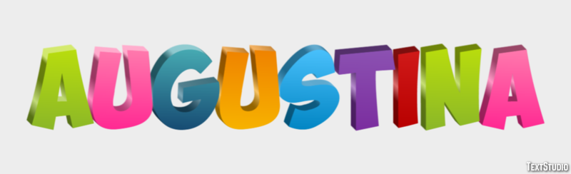 Augustina Text Effect