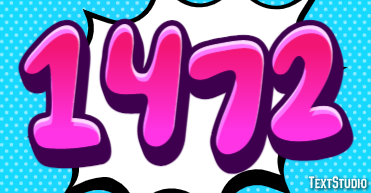 1472 Text Effect