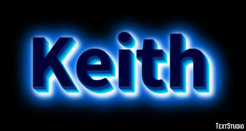 Keith Texteffekt