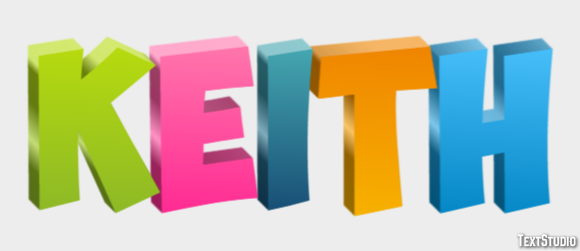 Keith Efekt tekstowy