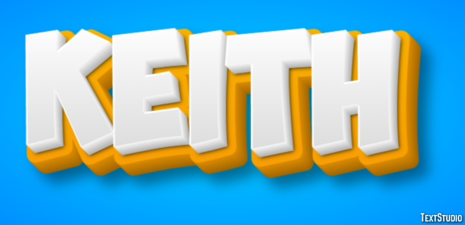 Keith Efekt tekstowy