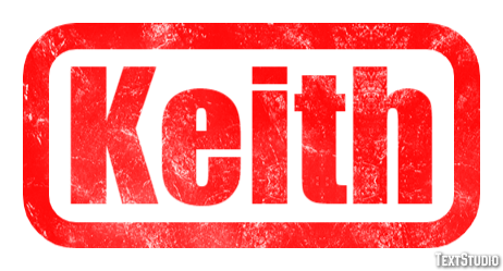 Keith Efecto de texto