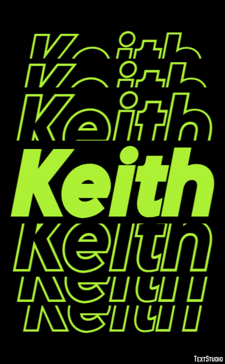 Keith Effetto testo