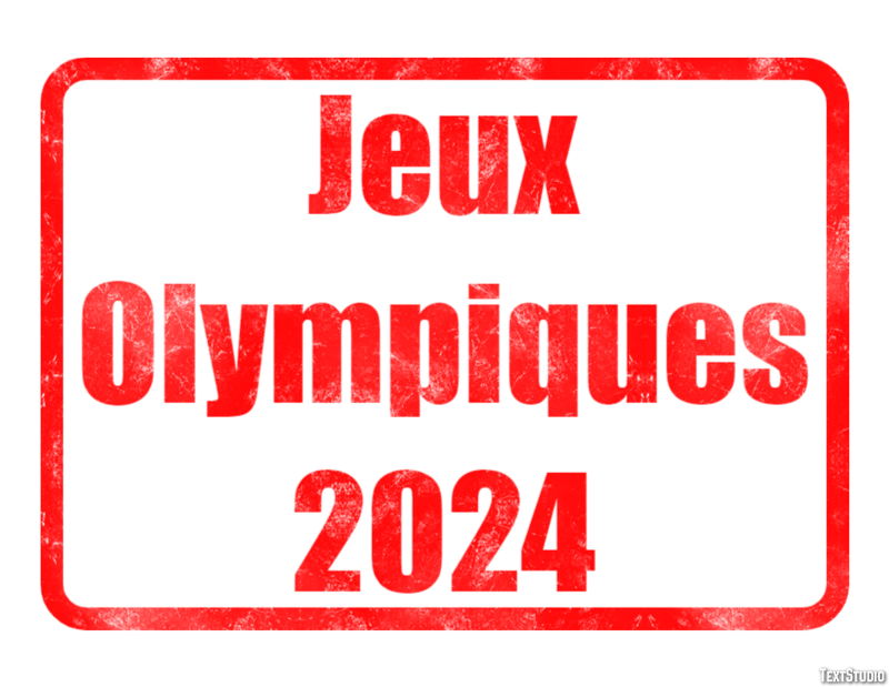Jeux Olympiques 2024 Efekt tekstowy