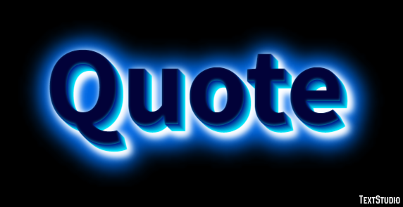 Quote Text Effect