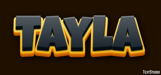 Tayla Text Effect