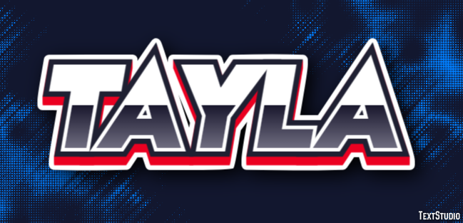 Tayla Text Effect