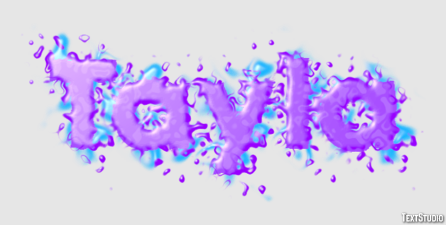 Tayla Text Effect