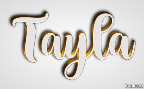 Tayla Effet de texte