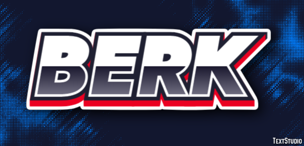 Berk Text Effect