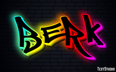 Berk Text Effect