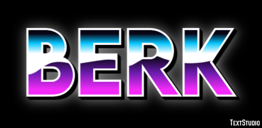 Berk Text Effect