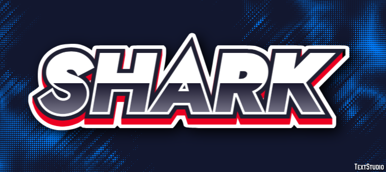 Shark Texteffekt