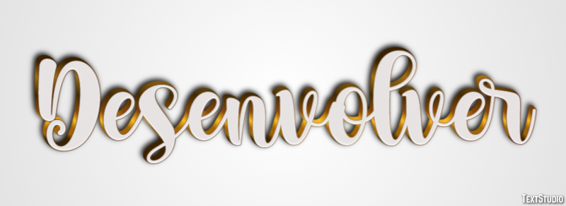 Desenvolver Efeito de texto