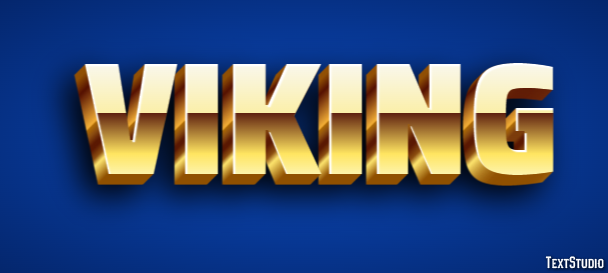 Viking Texteffekt