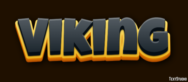 Viking Texteffekt