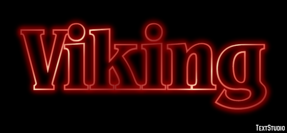 Viking Texteffekt